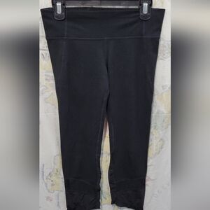 GAP Black GapFit Leggings Capri Size Small
